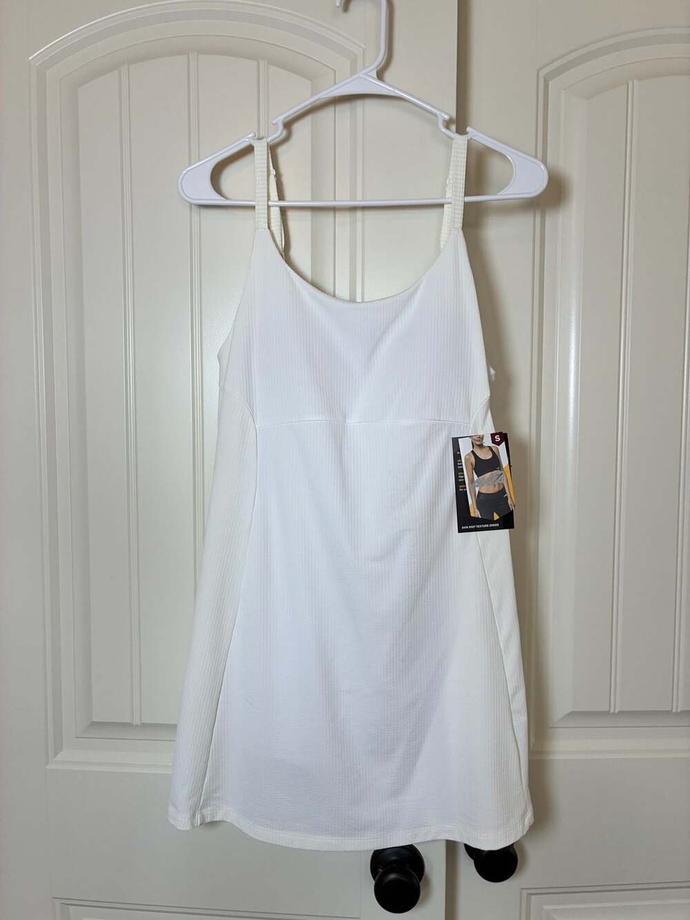 Avia Knit Texture Athletic Dress with Built-in Shorts size small